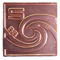 RISC SERVICE BRONZE Metal Badge image